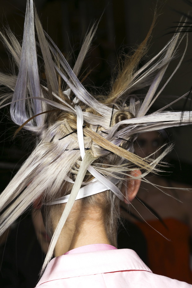 Fryzura na pokazie Ackermann