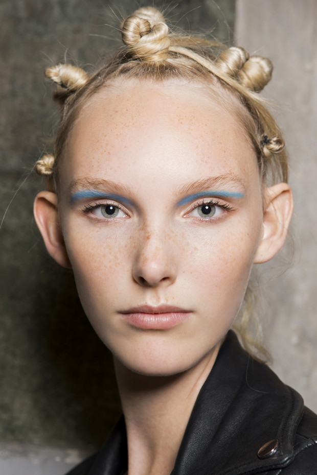 Fryzura na pokazie Burani