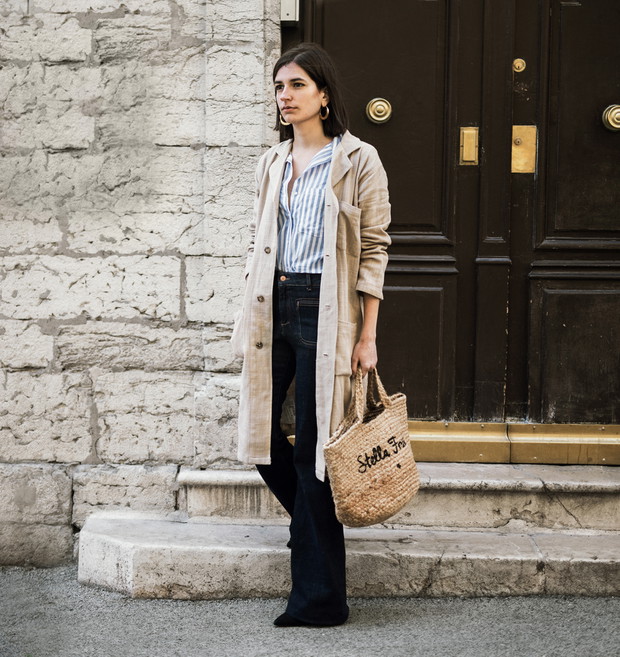 Słomkowy koszyk na lato 2017