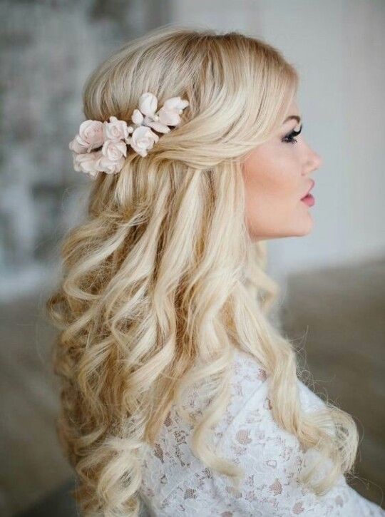 Fryzura na wesele dla długich włosów