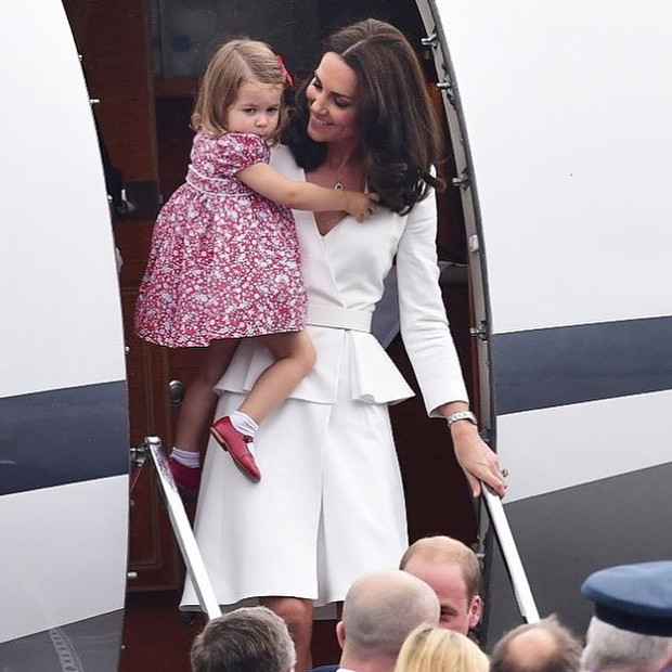 Księżna Kate i Księżniczka Charlotte