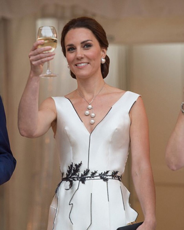 Księżna Kate w sukience Gosi Baczyńskiej