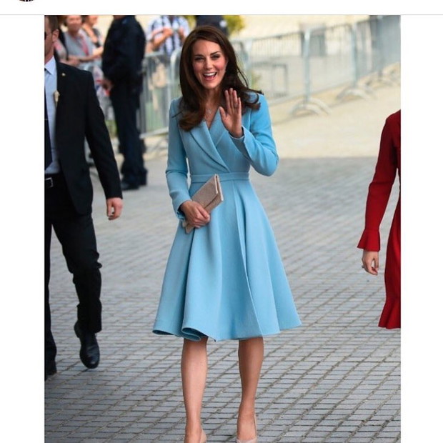 Księżna Kate z torebką Etui Bags