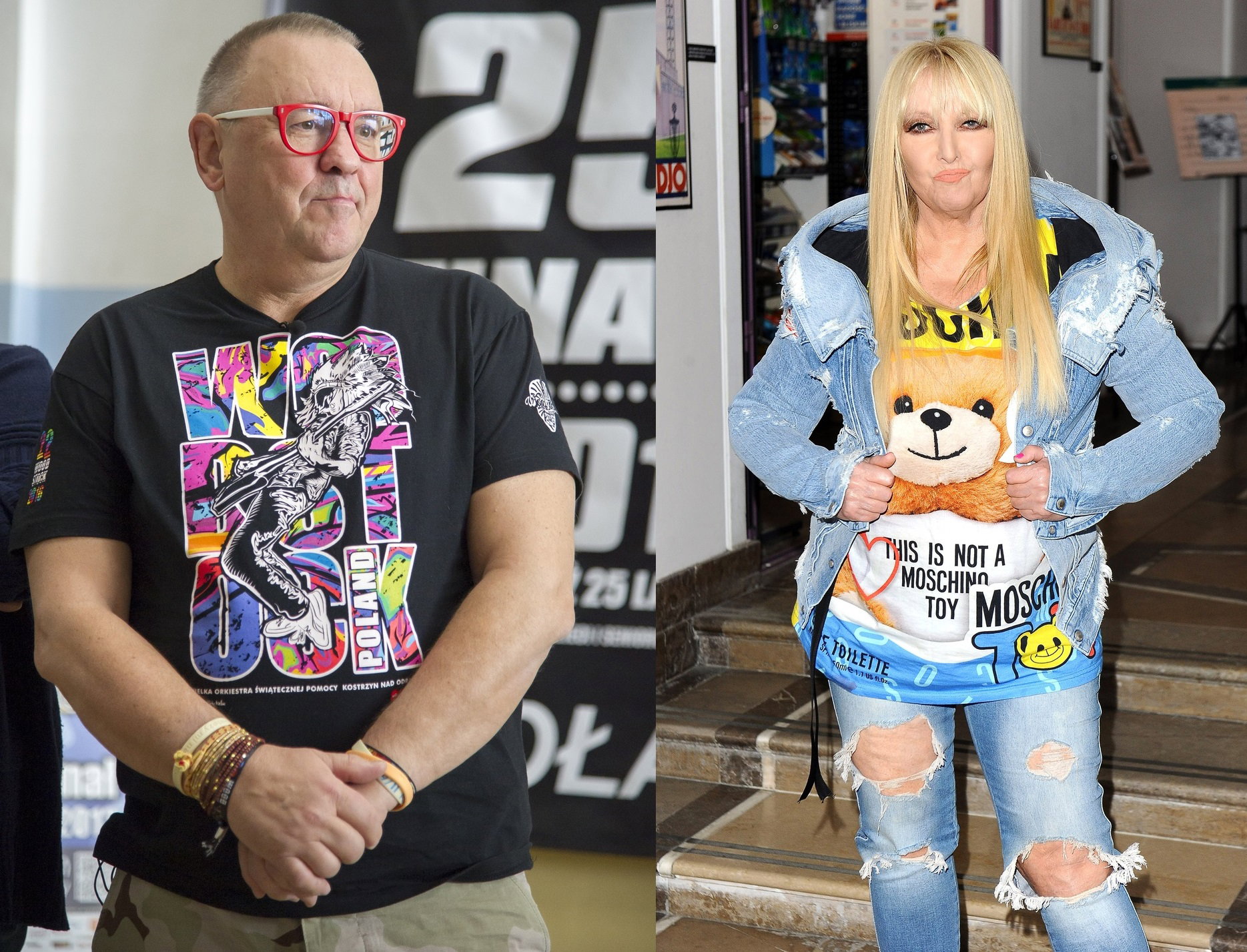 Maryla Rodowicz i Jurek Owsiak