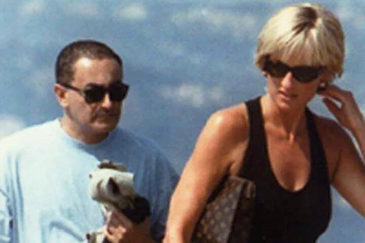Księżna Diana i Dodi Al-Fayed