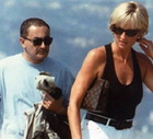 Księżna Diana i Dodi Al-Fayed