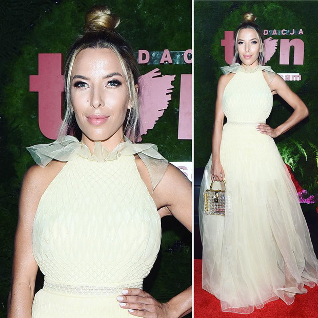 Ewa Chodakowska na balu TVN