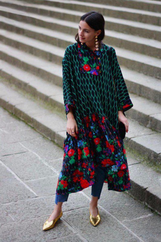 Maksi sukienki w kwiaty na jesień 2017