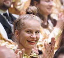 Magdalena Cielecka na festiwalu filmowym w Gdyni 2017