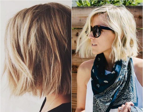 Blunt bob na jesień