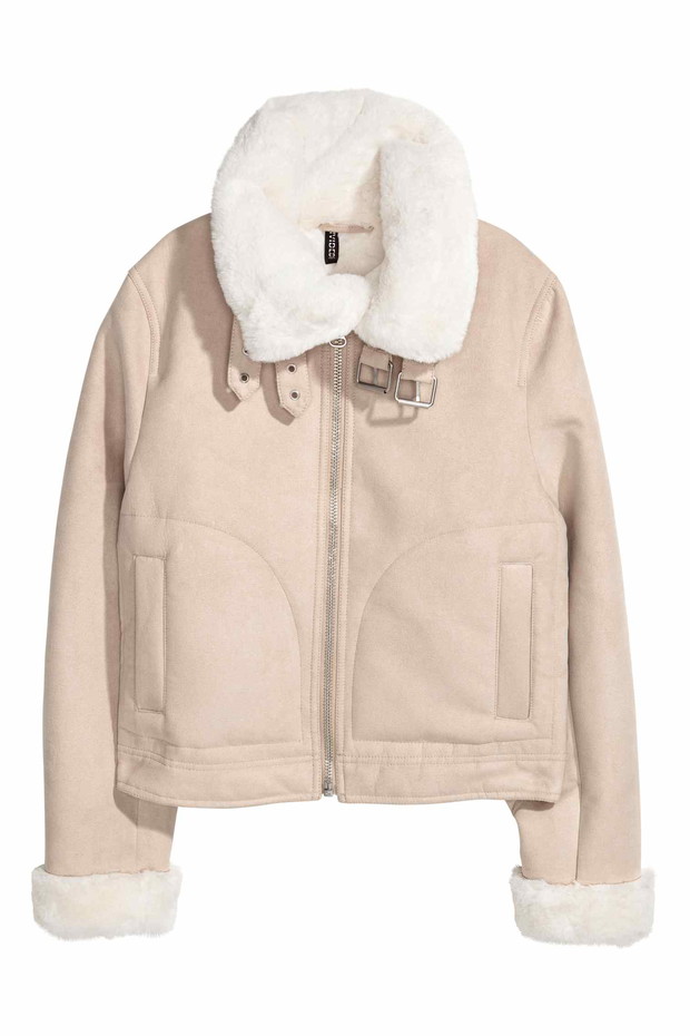 Kurtka kożuszek na jesień; H&M 229 zł