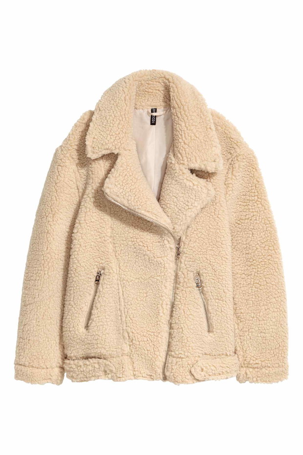 Kurtka kożuszek na jesień; H&M 229 zł