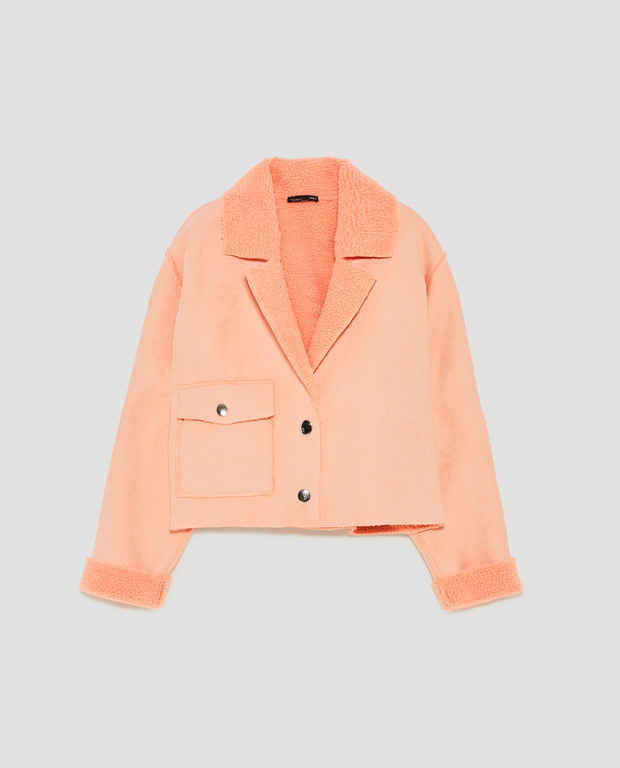 Kurtka kożuszek; Zara 139 zł