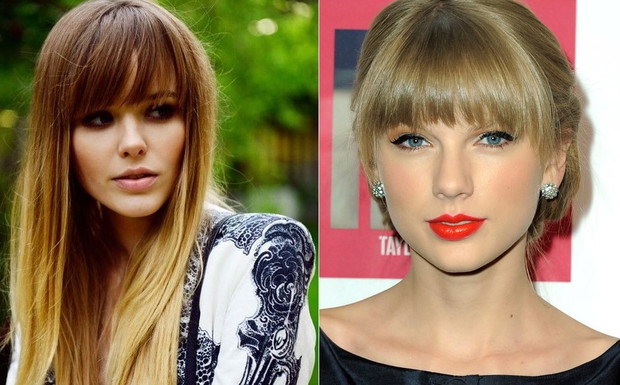 Grzywka - okrągła twarz