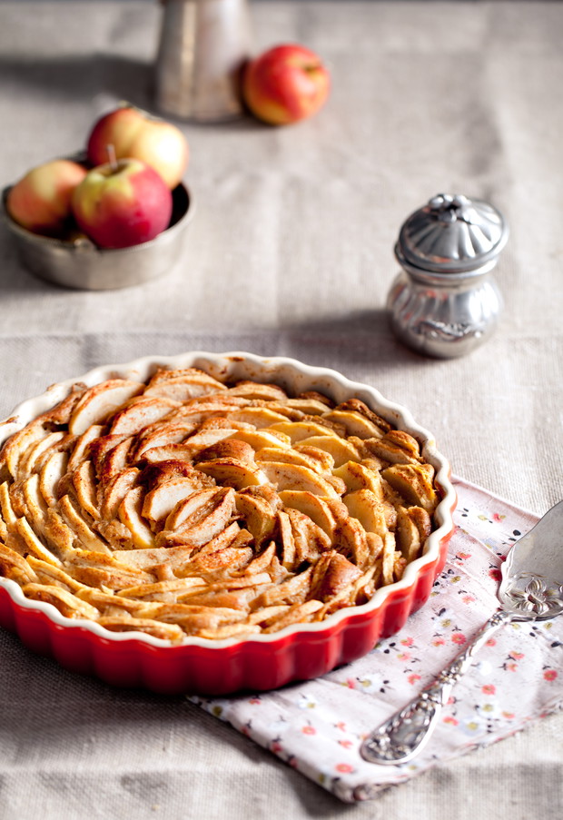 Hygge przepisy: tarta z jabłkami