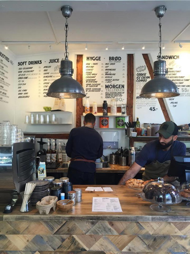 Kopenhaga - kawiarnie