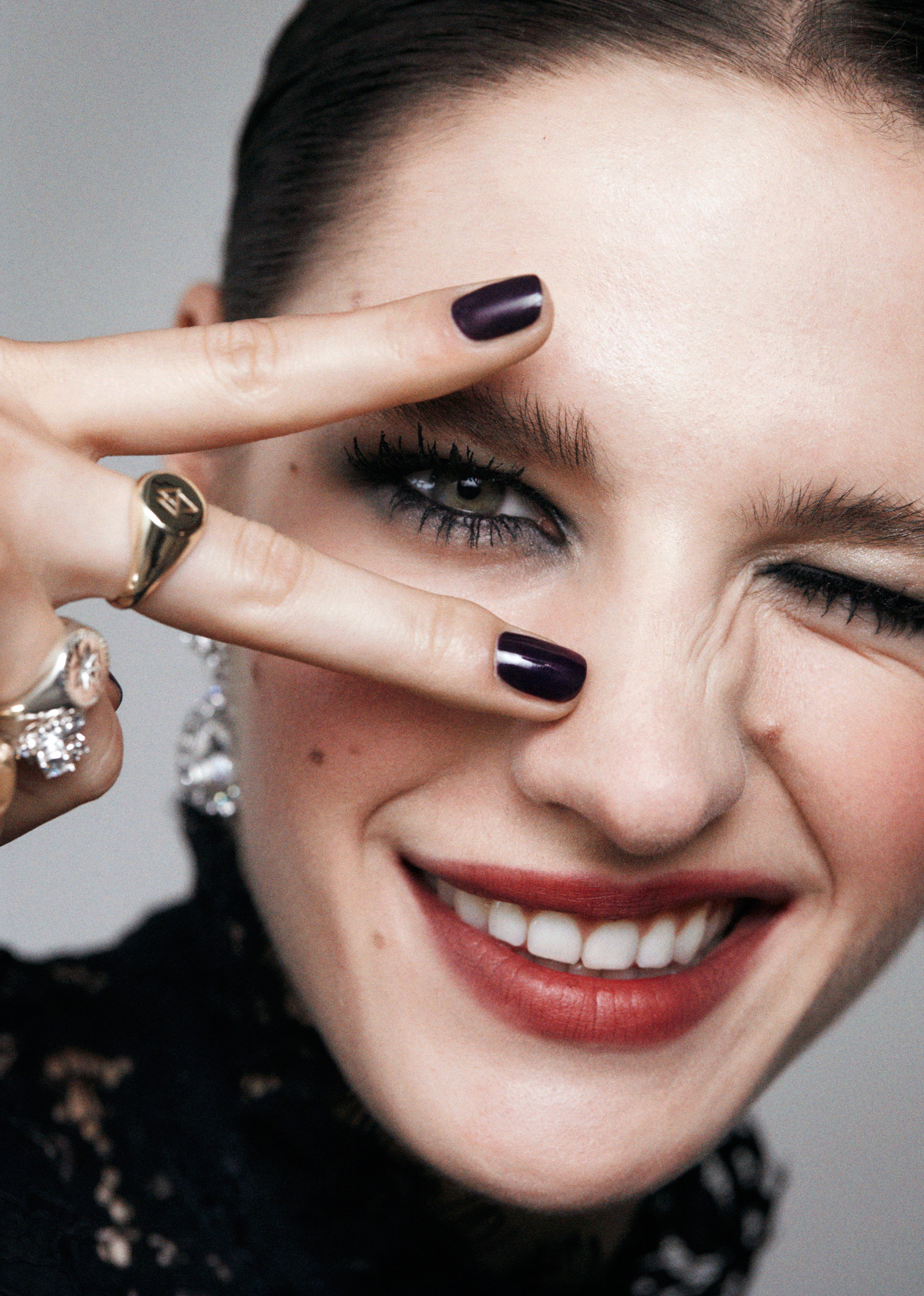 Gotycki makijaż z &Other Stories