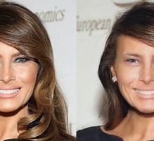 Aplikacja do usuwania makijażu - Melania Trump