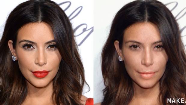 Aplikacja do usuwania makijażu - Kim Kardashian