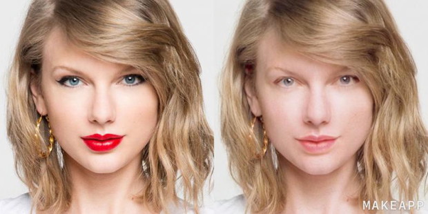 Aplikacja do usuwania makijażu - Taylor Swift