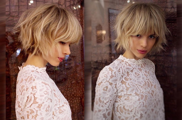 Fryzura - shaggy bob