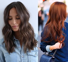 Modne kolory włosów 2018