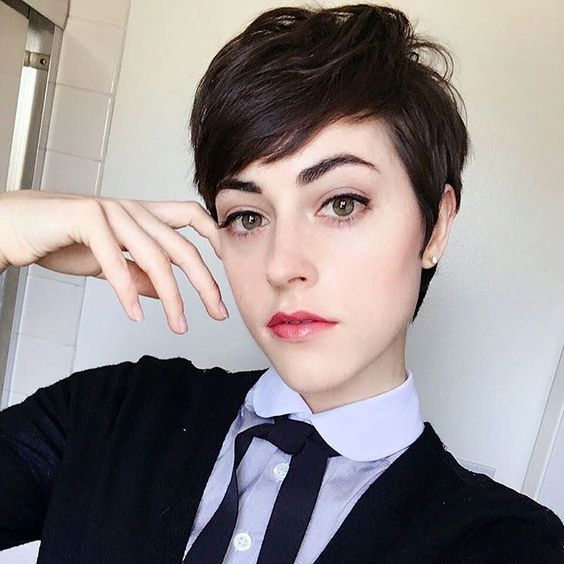 Fryzura pixie