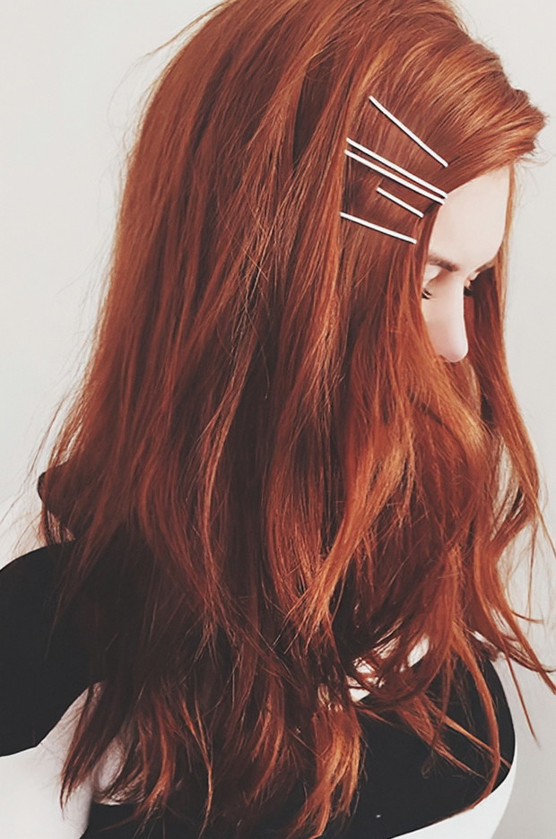 Modny kolor włosów 2018 - miedziane włosy