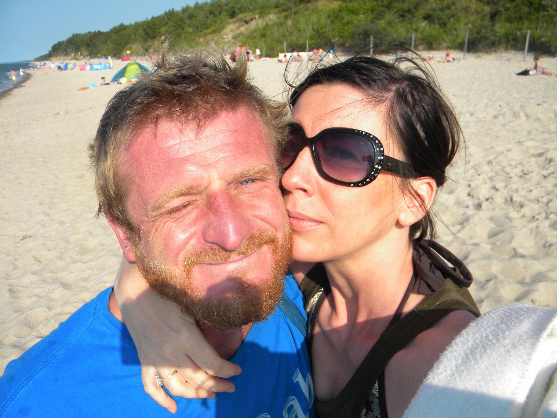 Anna Solska z mężem Tomaszem Mackiewiczem