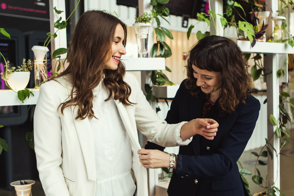 Marta Niemczyńska i Aga Zawadzka