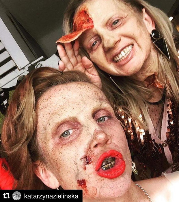 Katarzyna Zielińska i Marzena Rogalska