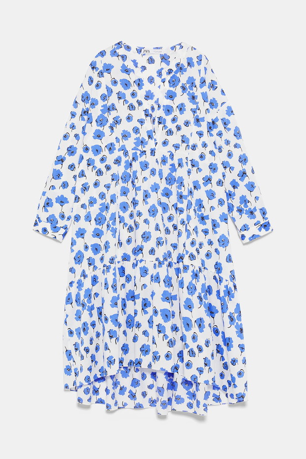 Sukienka w kwiaty Zara; 199 zł