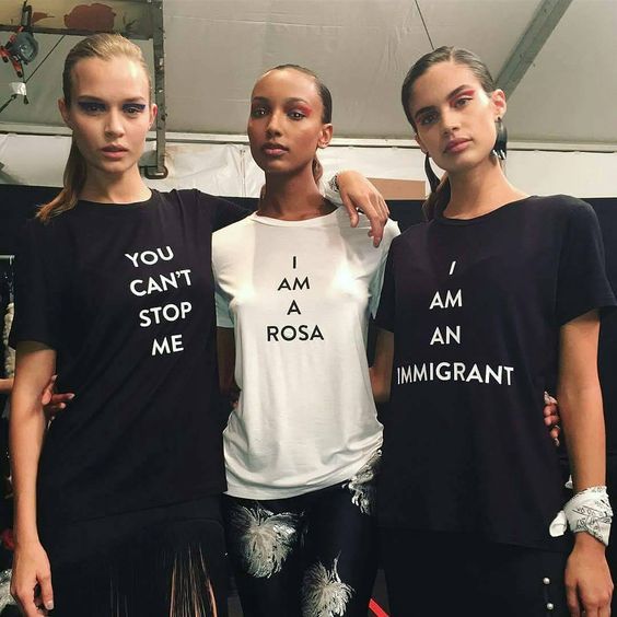 T-shirt z hasłem wiosna 2017