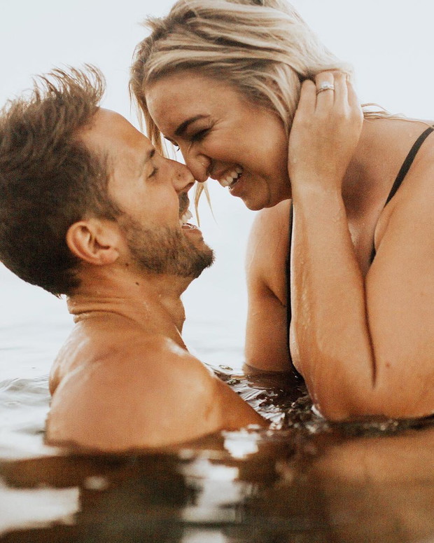 Jenna Kutcher z mężem