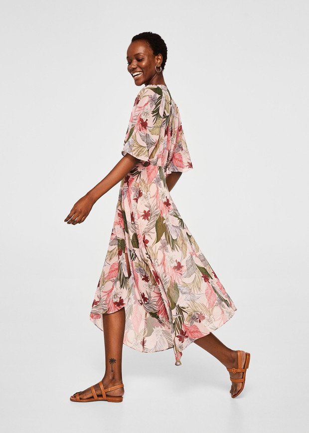 Długa boho sukienka Mango; 229,90 zł