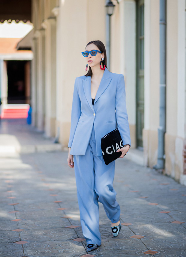 Modne kolory wiosna 2018 błękit