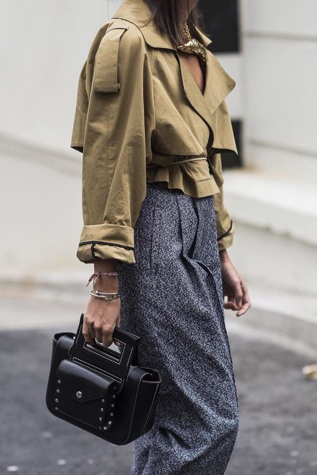 Modne kolory wiosna 2018 khaki