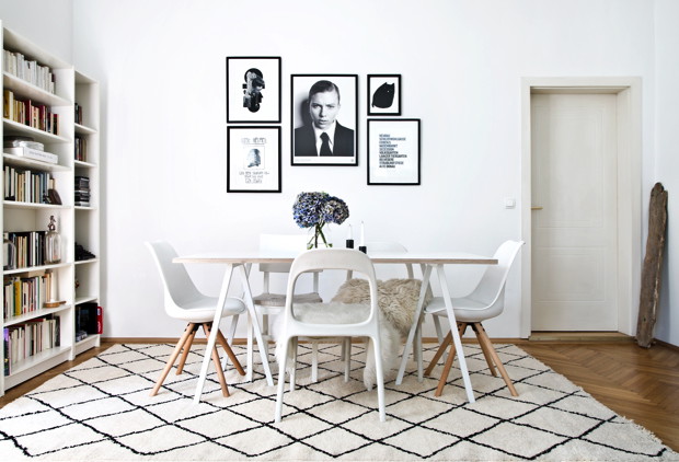 Piękne wnętrze w stylu skandynawskim