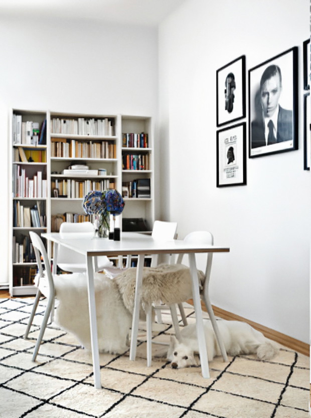 Piękne wnętrze w stylu skandynawskim