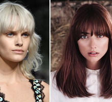 Fryzury z grzywką 2018: trendy