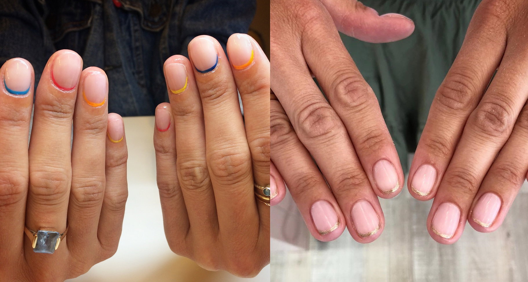 Minimalistyczne wzorki na paznokcie, które możesz zrobić sama w domu!