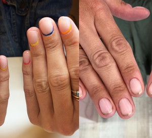 Minimalistyczne wzorki na paznokcie, które możesz zrobić sama w domu!