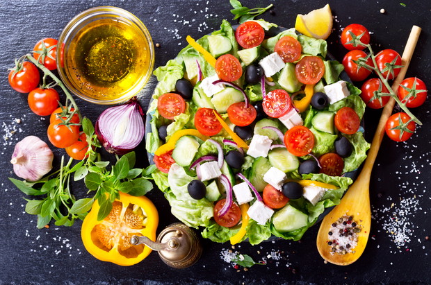 Kuchnia grecka, sałatka grecka