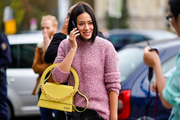 Łączenie kolorów ubrań - różowy i żółty