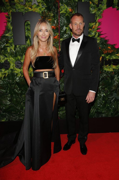 Joanna Przetakiewicz z nowym partnerem na balu TVN: Przetakiewicz i Rinke Rooyens razem