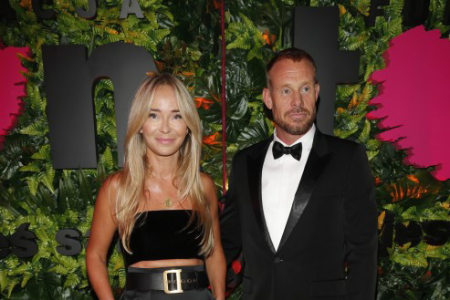 Joanna Przetakiewicz z nowym partnerem na balu TVN: Przetakiewicz i Rinke Rooyens razem