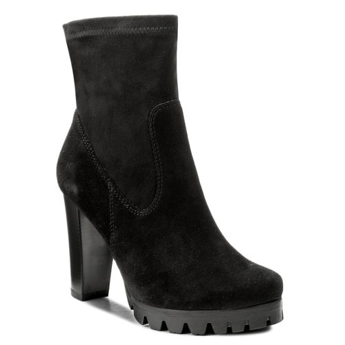 Czarne botki z CCC na jesień