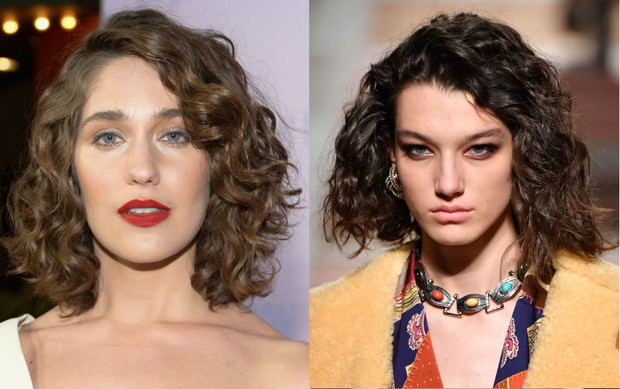 Modne krótkie fryzury jesień 2018: burza loków