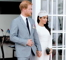Księżna Meghan Markle i książę Harry