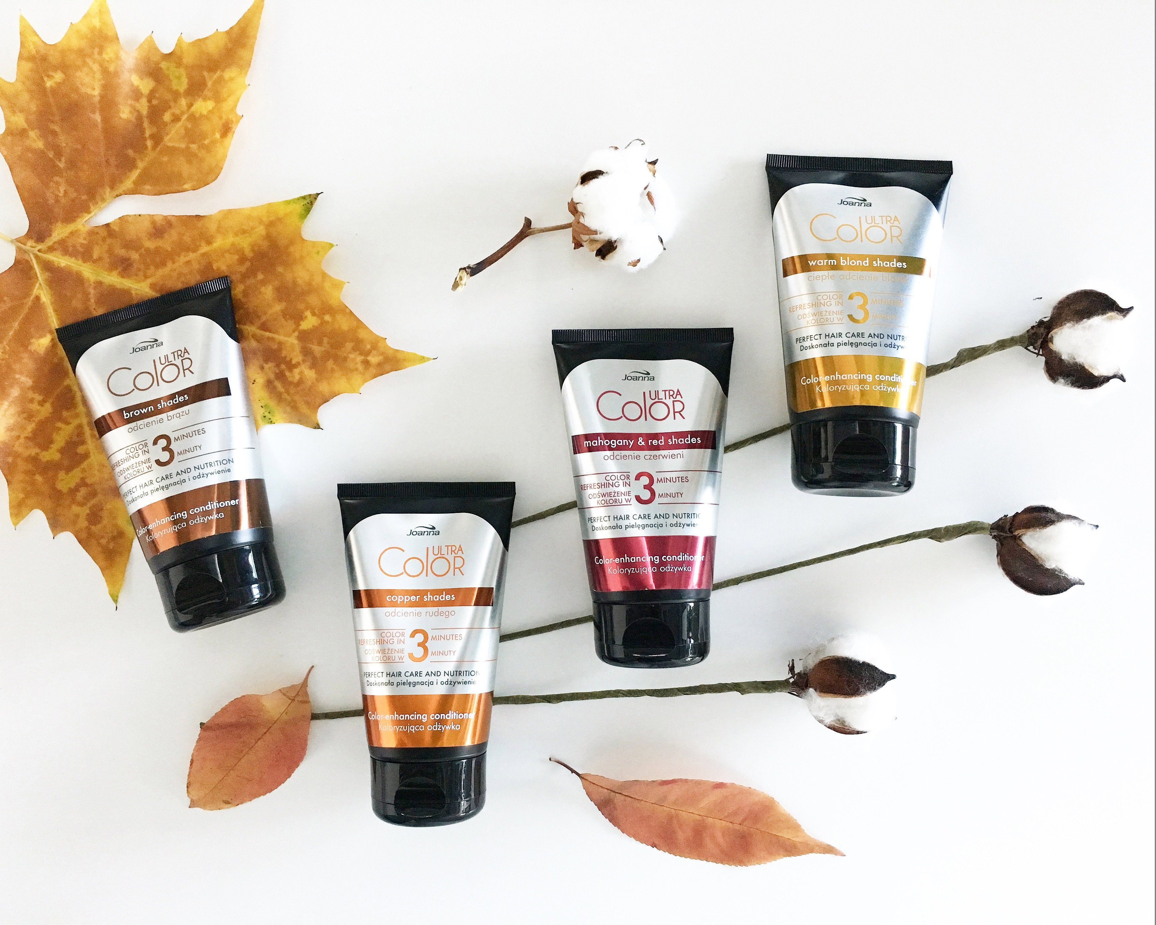 Koloryzujące odżywki ULTRA COLOR od Joanna